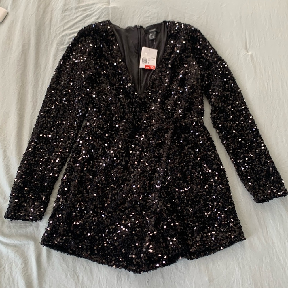 Sequin romper